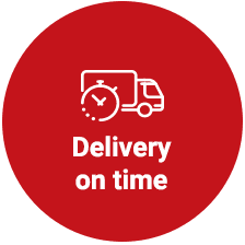 Delivery on time